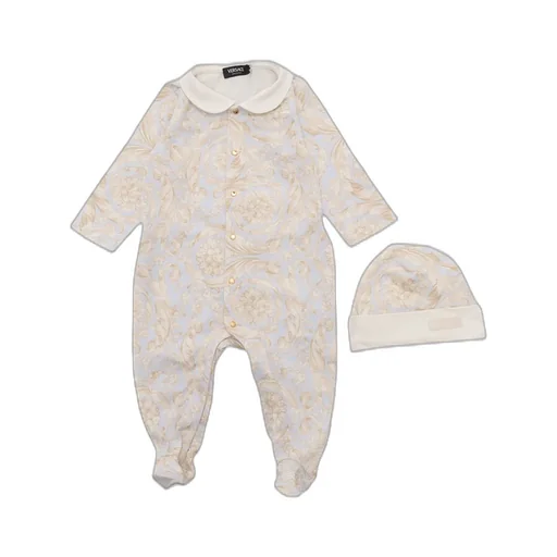 Versace Kids Barocco Baby Sleepsuit Set
