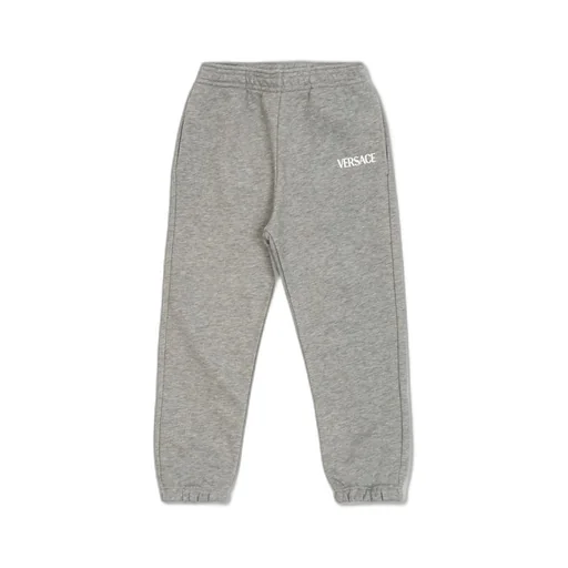 Versace Kids Logo Printed Pants