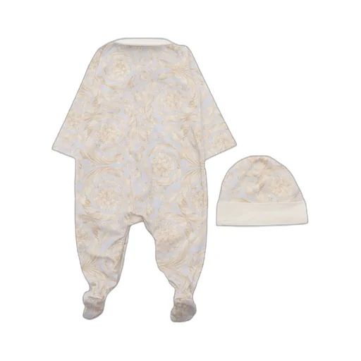 Versace Kids Barocco Baby Sleepsuit Set
