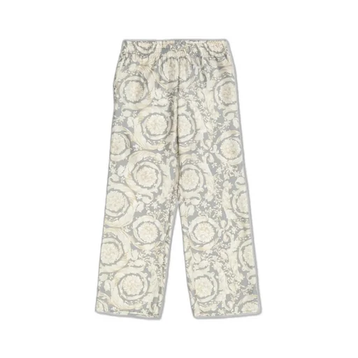 Versace Kids Barocco Printed Elastic Waist Pants