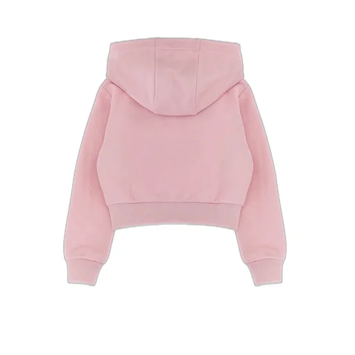 Versace Kids Embroidered Floral Logo Kids Hoodie