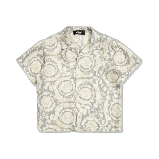 Versace Kids Barocco Printed Shirt