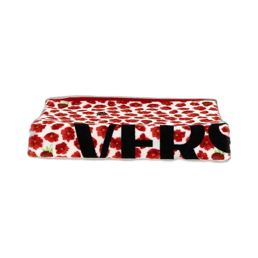 Versace Kids Strawberry Garden Beach Towel
