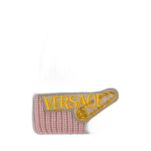 Versace Kids Logo Patch Beanie