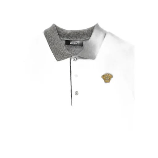 Versace Kids Medusa Short-Sleeved Polo Shirt