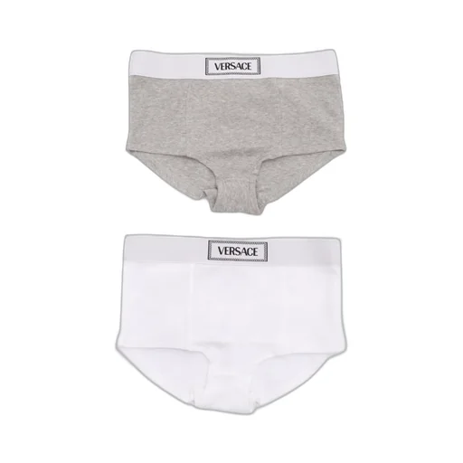 Versace Kids 90S Vintage Logo Kids Trunks 2-Pack