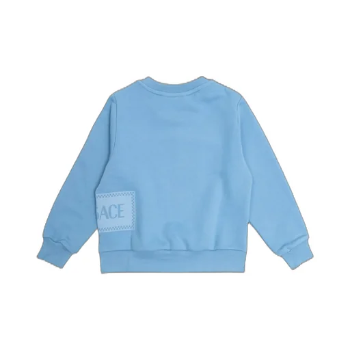 Versace Kids Logo Printed Crewneck Sweatshirt