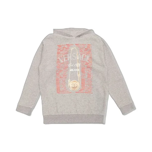 Versace Kids Graphic Printed Hoodie
