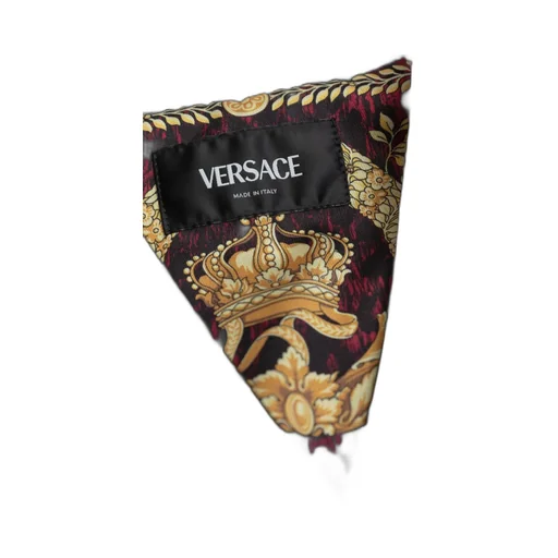 Versace Kids Logo-Engraved Flap Pocket Jacket
