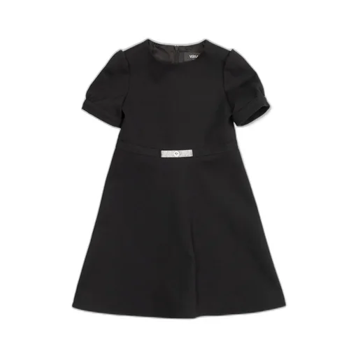 Versace Kids Embellished Belted Dress
