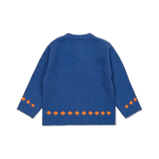 Tinycottons Rabbit Motif Cardigan