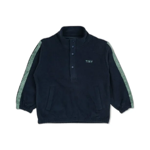 Tinycottons Stand Collar Fleece Sweater