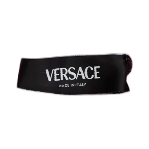 Versace Kids Striped Crewneck Cropped Top