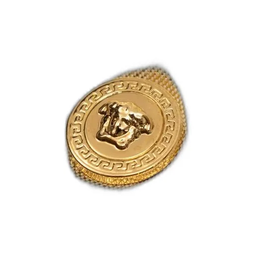 Versace Kids Medusa Head Plaque Pleated Skirt