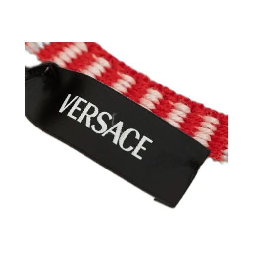 Versace Kids Fair Isle-Jacquard Crewneck Cardigan
