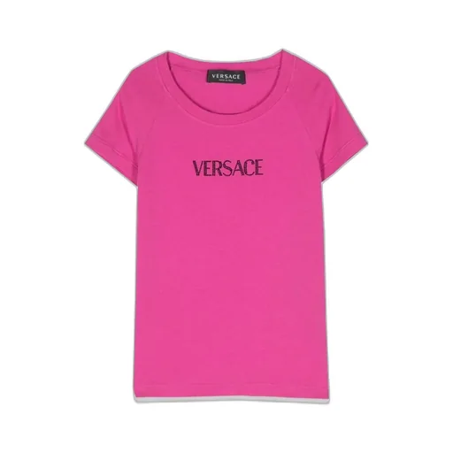 Versace Kids Sparkling Logo T Shirt