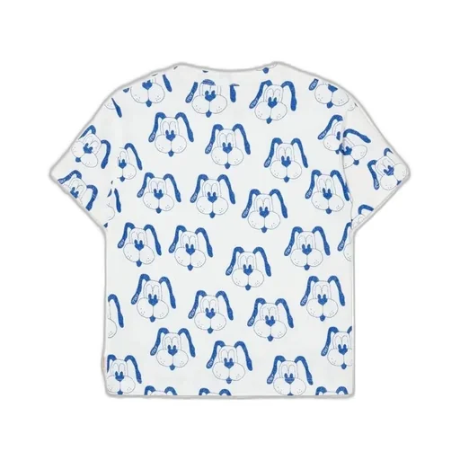 Tinycottons Dog Print T-Shirt