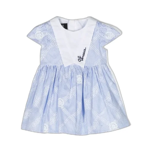 Versace Kids Signature Pattern Dress