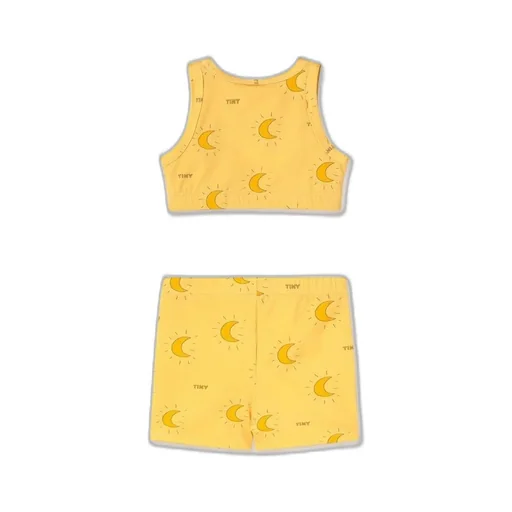 Tinycottons Sun Print Beachwear Set