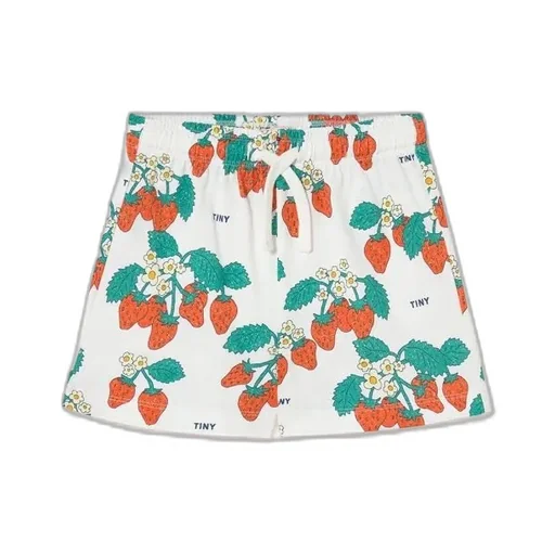 Tinycottons Strawberry Print Shorts
