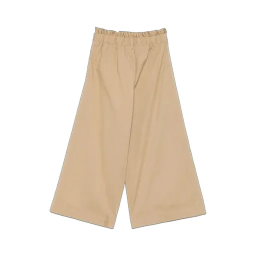Twinset Kids Button-Detail Wide-Leg Pants