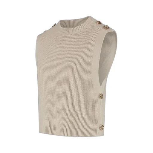 Twinset Kids Embellished Knitted Vest
