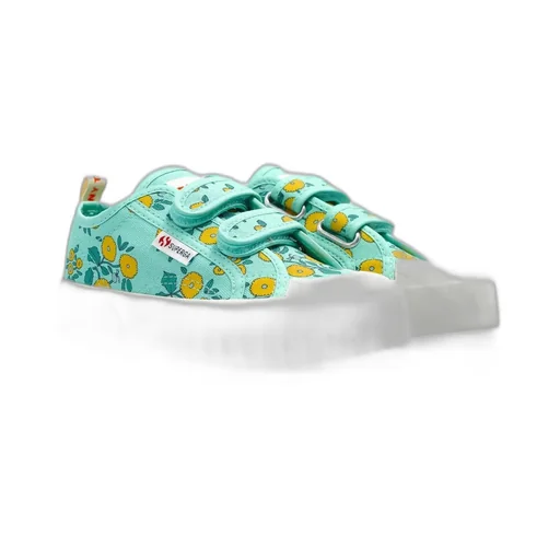 Tinycottons Floral Velcro Sneakers