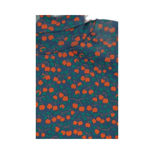 Tinycottons Fruit Motif Midi Dress