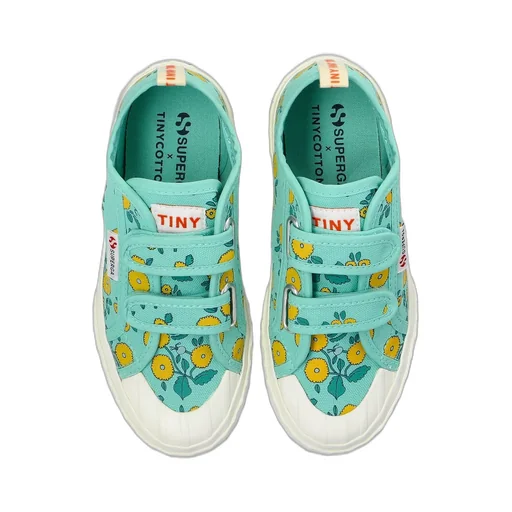 Tinycottons Floral Velcro Sneakers