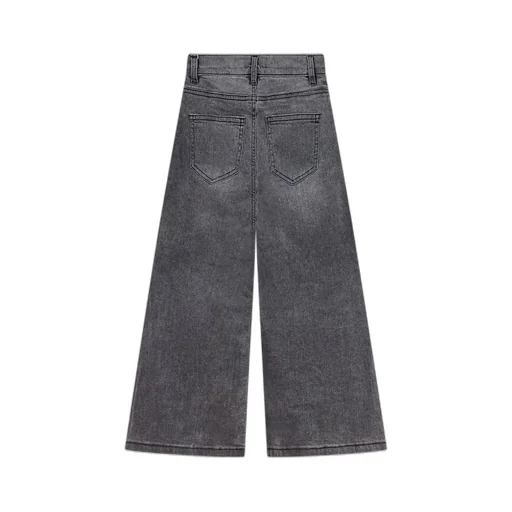 Twinset Kids Buttoned Wide-Leg Jeans