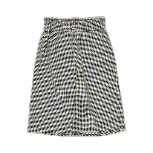Twinset Kids Houndstooth Button Detailed Trousers