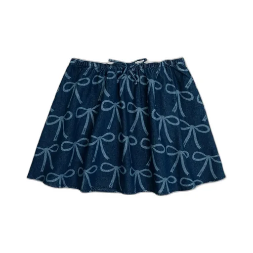 Tinycottons Logo Patterned Skirt