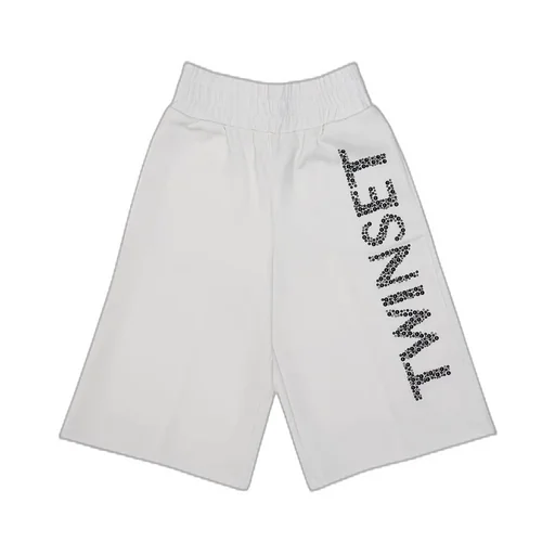 Twinset Kids Logo Embellished Shorts
