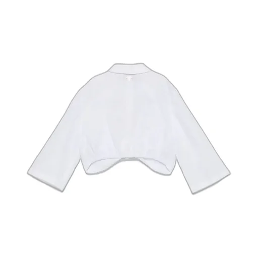 Twinset Knotted Cropped Blouse