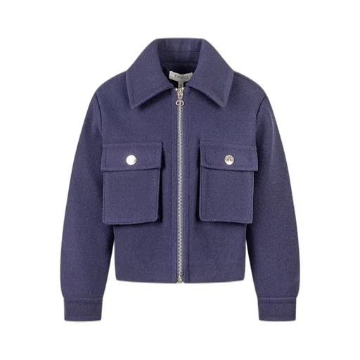 Twinset Kids Pocketed Zip Jacket