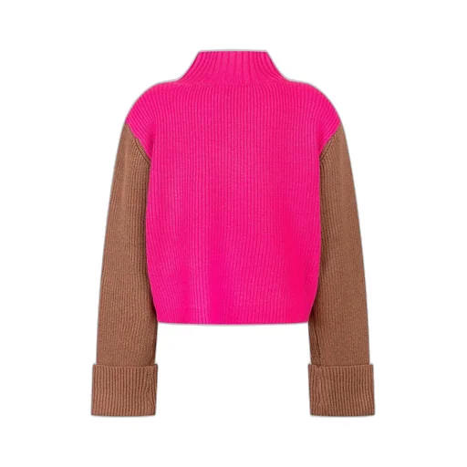 Twinset Kids Colorblock Turtleneck Knitwear