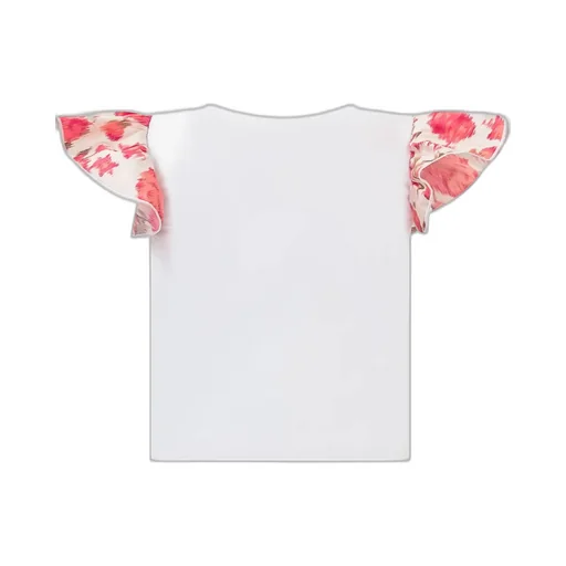 Twinset Kids Floral Ruffle Suit