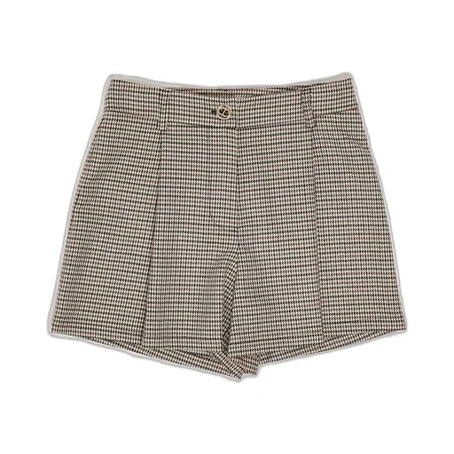 Twinset Kids Houndstooth Shorts