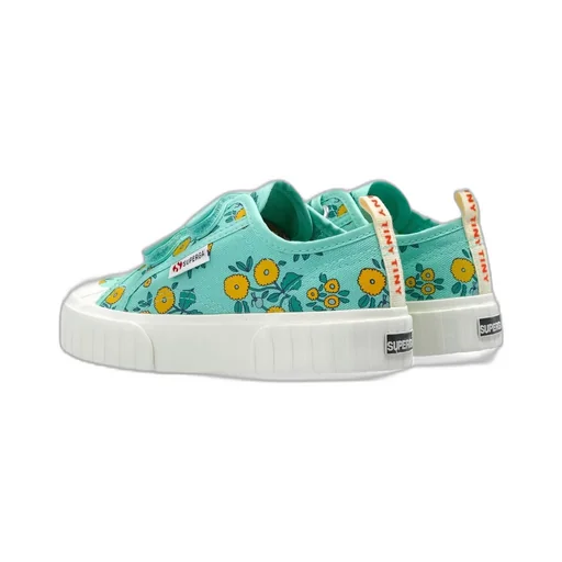 Tinycottons Floral Velcro Sneakers