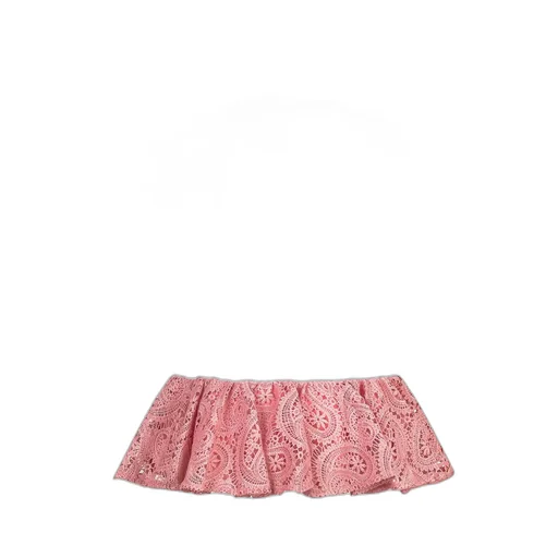 Twinset Kids Bow Detail Lace Dress