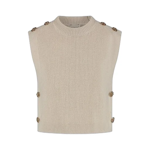 Twinset Kids Embellished Knitted Vest