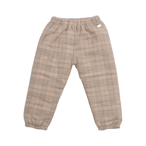 Tartine Et Chocolat Checked Straight Leg Trousers