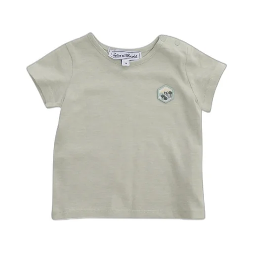 Tartine Et Chocolat Logo Patch Crewneck T-Shirt