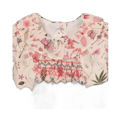 Tartine Et Chocolat Liberty Smocked Blouse