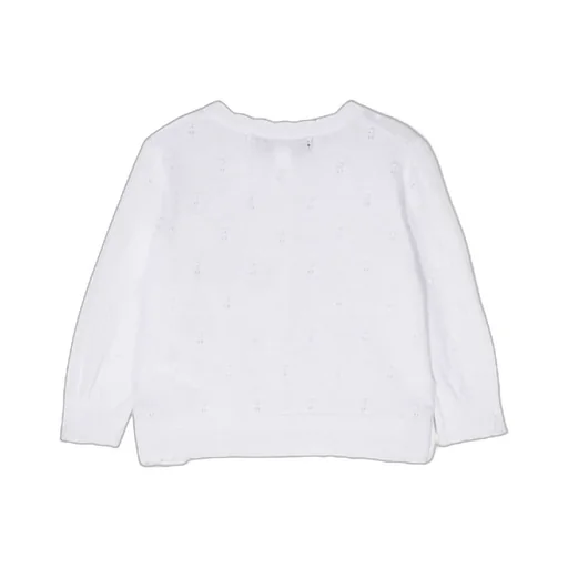 Tartine Et Chocolat Perforated Detailed Buttoned Cardigan