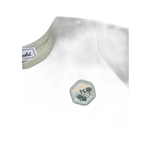 Tartine Et Chocolat Logo Patch Crewneck T-Shirt