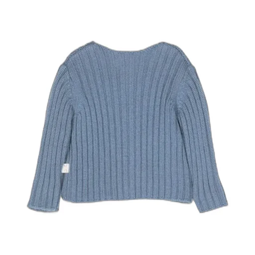 Teddy & Minou Ribbed Button-Up Knitwear