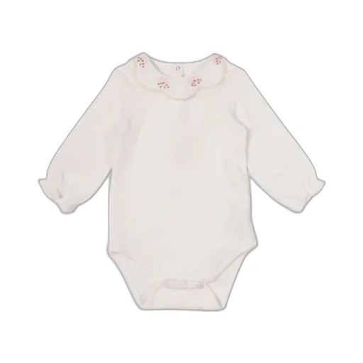 Tartine Et Chocolat Ruffled Collar Bodysuit