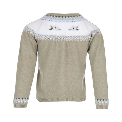Tartine Et Chocolat Crewneck Knitted Cardigan