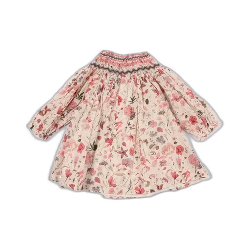 Tartine Et Chocolat Printed Smocked Cut Dress